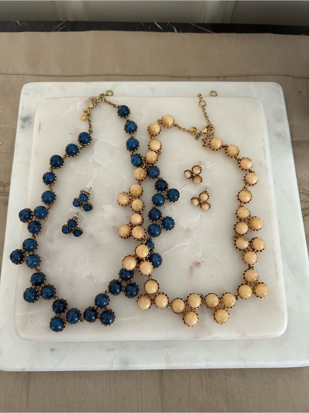 AT Bubble necklace & earrings